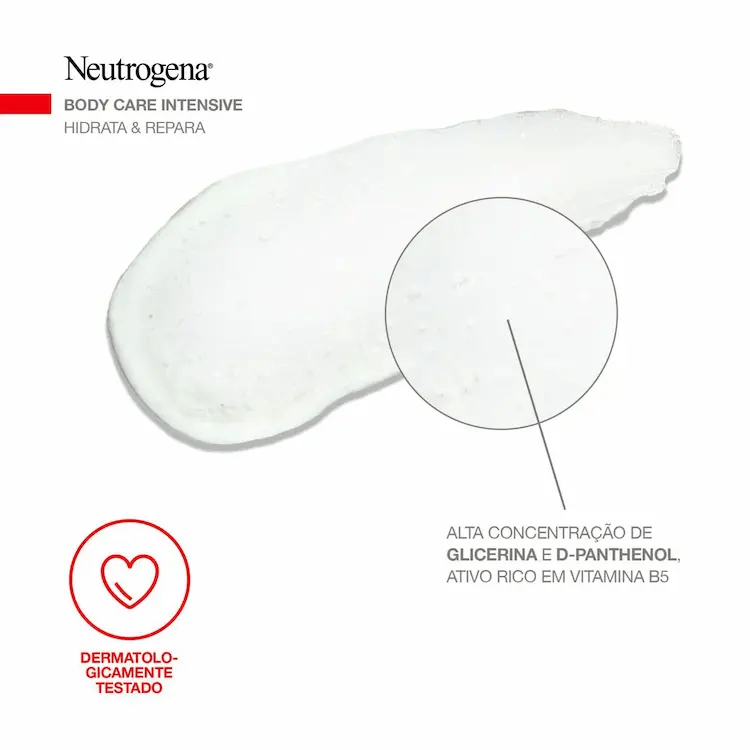 Hidratante Corporal Hidrata e Repara Neutrogena Creme 200mL - Preview 3